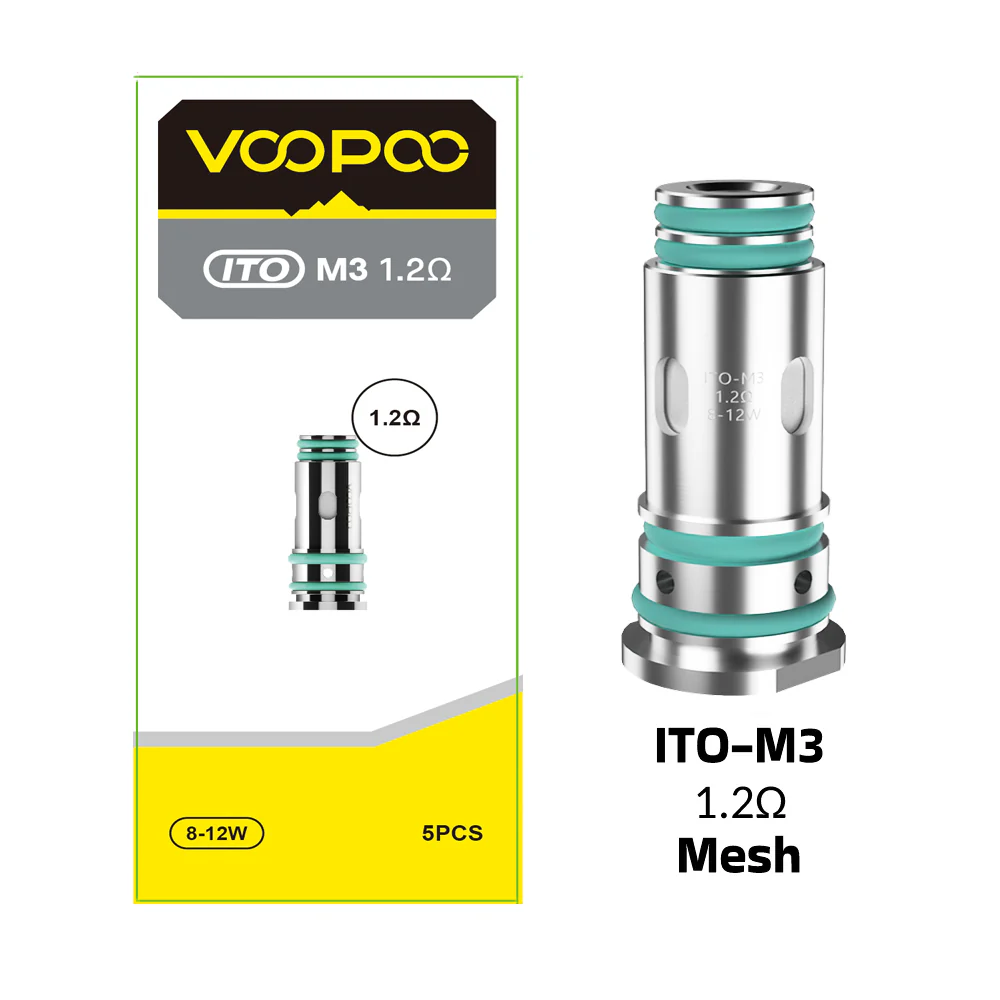 ITO-M3 VooPoo Argus 阿格斯空煙彈 | 0.4Ω 0.7Ω | 2ml/3ml